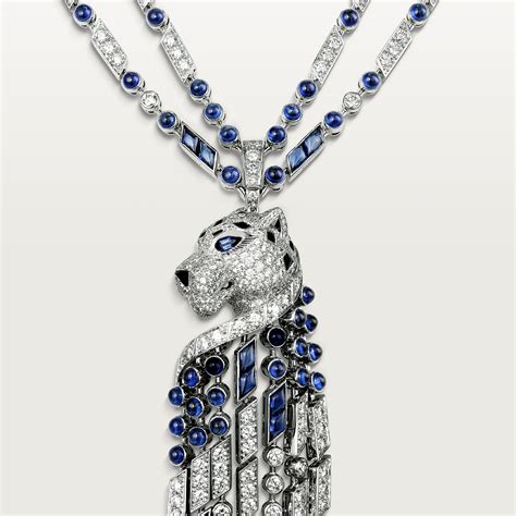 panthère cartier collier|cartier panthere women.